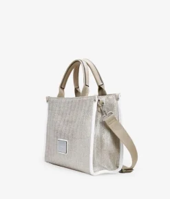 Clearance Bosanova Bolso de mano plateado con cremallera