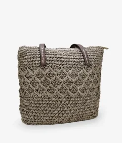 Discount Bosanova Bolso de playa marrón en rafia