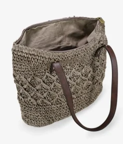 Discount Bosanova Bolso de playa marrón en rafia