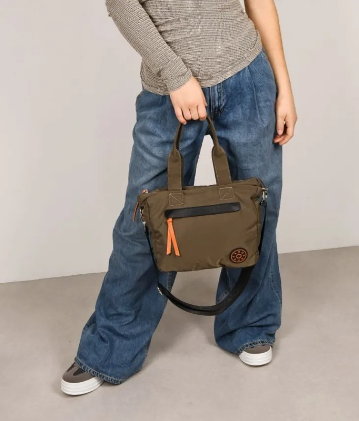 Best Bosanova Bolso deportivo visón con cremallera