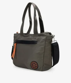 Best Bosanova Bolso deportivo visón con cremallera