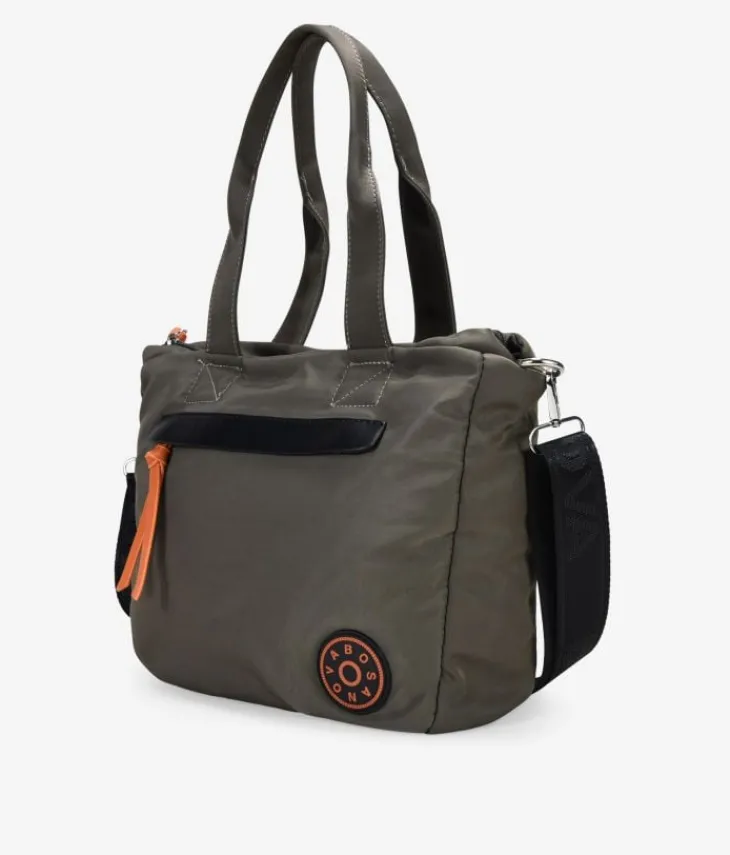 Best Bosanova Bolso deportivo visón con cremallera