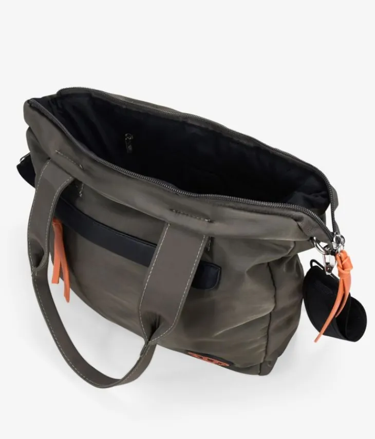 Best Bosanova Bolso deportivo visón con cremallera