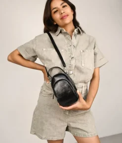 Online Bosanova Bolso para móvil negro con cremallera