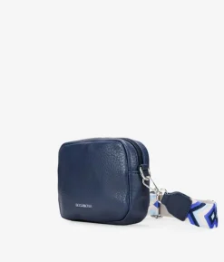 Online Bosanova Bolso pequeño azul con asa bordada