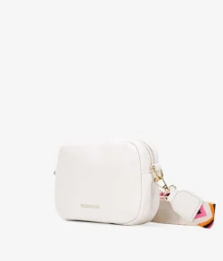 Sale Bosanova Bolso pequeño beige con asa bordada