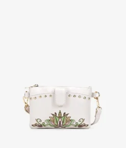 Online Bosanova Bolso pequeño beige con bordado