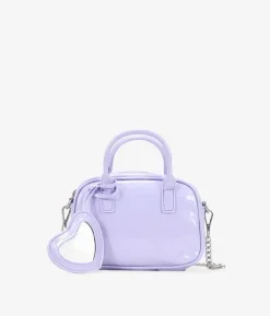 Sale Bosanova Bolso pequeño bowling lila con espejo