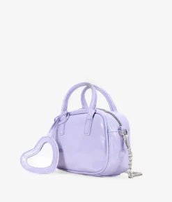 Sale Bosanova Bolso pequeño bowling lila con espejo