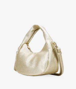 Hot Bosanova Bolso pequeño dorado con cremallera