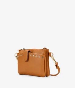 Sale Bosanova Bolso pequeño marrón con tachas