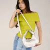 Outlet Bosanova Bolso pequeño plateado con cremallera