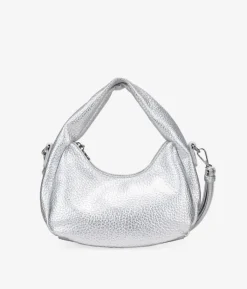 Outlet Bosanova Bolso pequeño plateado con cremallera