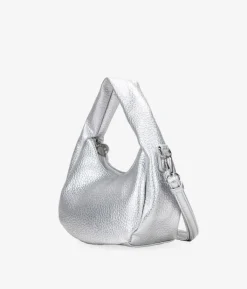 Outlet Bosanova Bolso pequeño plateado con cremallera