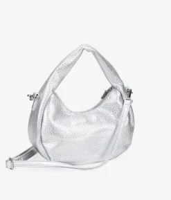 Outlet Bosanova Bolso pequeño plateado con cremallera