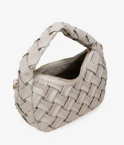 Best Bosanova Bolso pequeño tostado con trenzado y cremallera