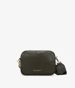 Online Bosanova Bolso pequeño verde con asa bordada