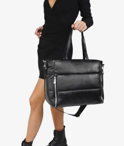 Best Bosanova Bolso shopper negro acolchado para portátil