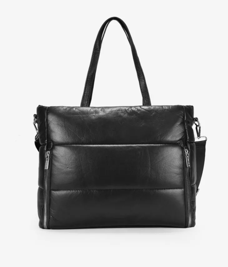Best Bosanova Bolso shopper negro acolchado para portátil