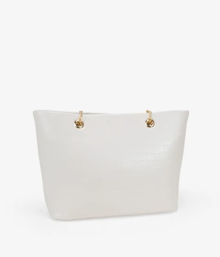 Discount Bosanova Bolso shopper piedra para portátil efecto cocodrilo