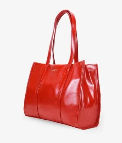 Best Bosanova Bolso shopper rojo con cremallera