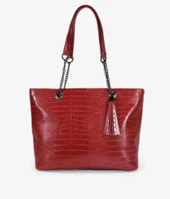 Clearance Bosanova Bolso shopper rojo efecto coco para portátil