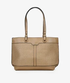 Sale Bosanova Bolso shopper tostado con tres compartimentos