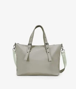 Clearance Bosanova Bolso shopper verde con hebillas