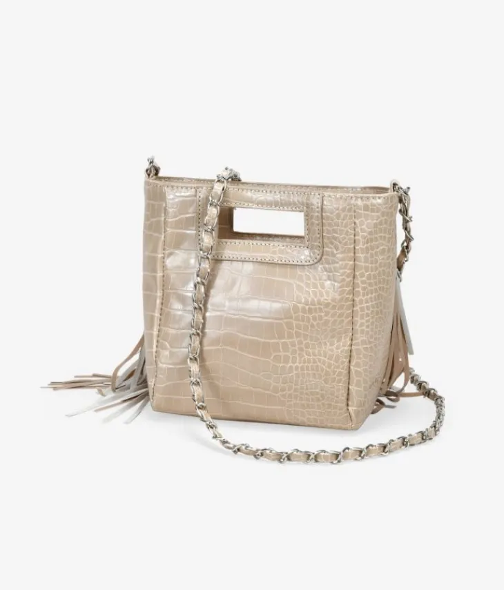 Best Bosanova Boso de mano beige con flecos