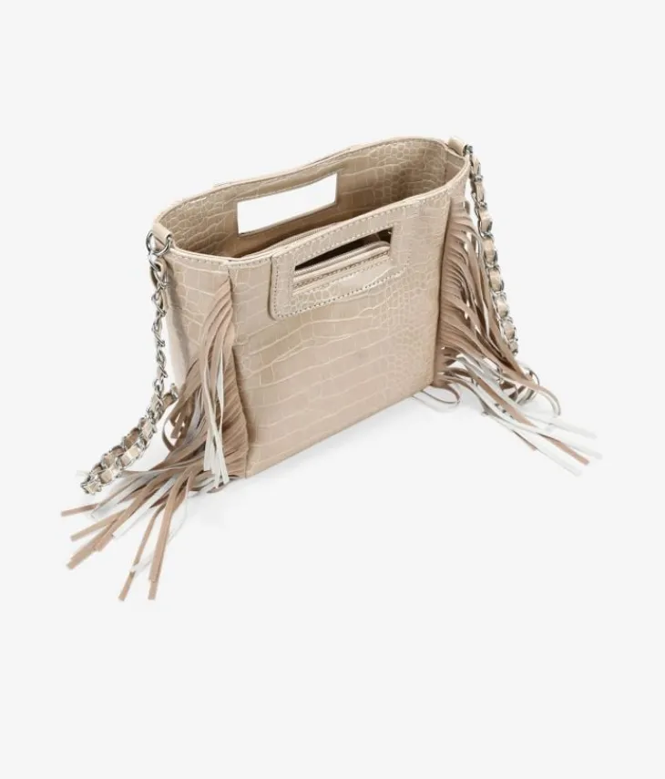 Best Bosanova Boso de mano beige con flecos