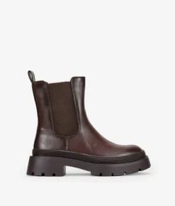 New Bosanova Botas chelsea marrones con doble suela