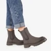 Discount Bosanova Botas chelsea verdes engomadas con doble suela