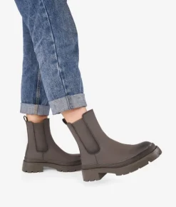 Discount Bosanova Botas chelsea verdes engomadas con doble suela