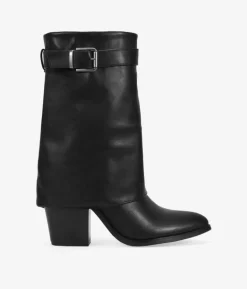 Sale Bosanova Botas de tacón negras con polaina