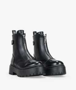 Best Bosanova Botas militares con plataforma y cremallera
