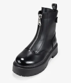 Best Bosanova Botas militares con plataforma y cremallera