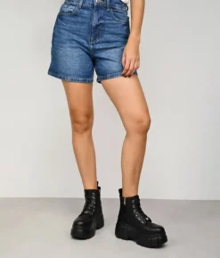 Discount Bosanova Botas militares negras con plataforma