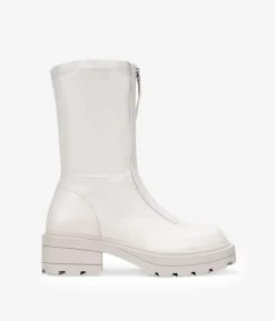 Clearance Bosanova Botines beige con cremallera