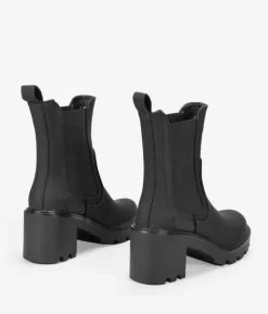 Discount Bosanova Botines chelsea negros con tacón