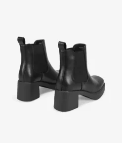 Discount Bosanova Botines chelsea negros con tacón