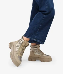 Hot Bosanova Botines deportivos taupe con cordones