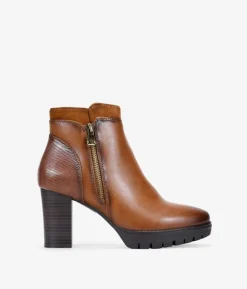 Clearance Bosanova Botines marrones con tacón