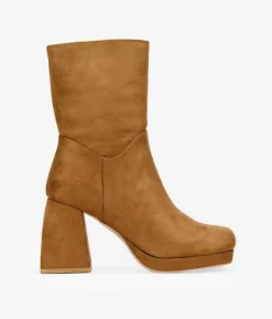 Clearance Bosanova Botines marrones con tacón
