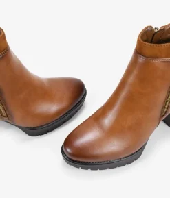Clearance Bosanova Botines marrones con tacón