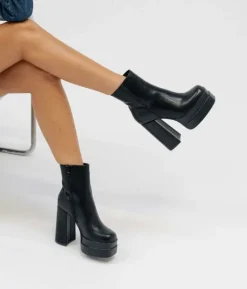 Sale Bosanova Botines negros tacón XXL