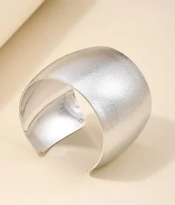 Hot Bosanova Brazalete metálico plateado