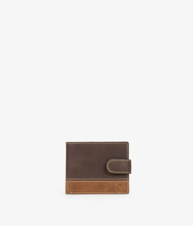 Sale Bosanova Cartera americana piel marrón