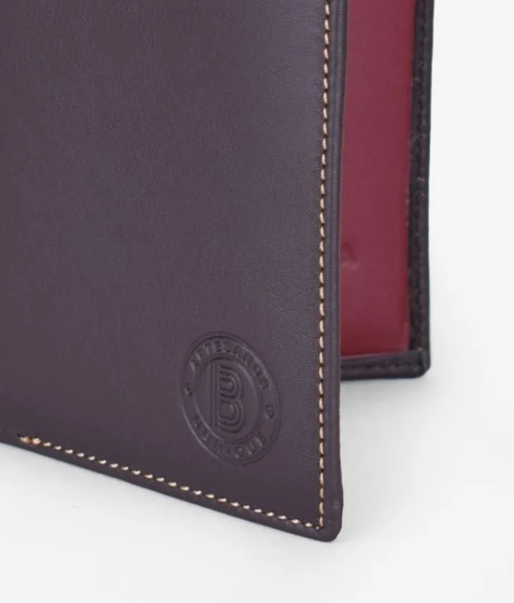 Sale Bosanova Cartera marron de piel