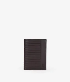 New Bosanova Cartera piel marrón sin portamonedas