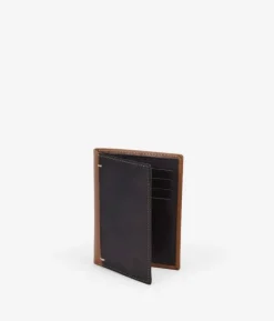 Sale Bosanova Cartera piel marrón sin portamonedas